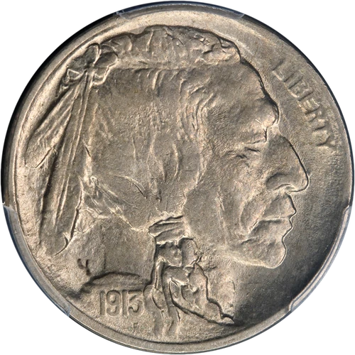 1913-P Type 2 Buffalo Nickel PCGS MS64 Great Eye Appeal Strong Strike