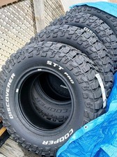 Brand New Tires Set Of 4 Cooper Discover Pro Mud Terrain 2957017 Also Have Rim