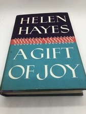 Helen Hayes A Gift of Joy 1965 hardcover dust jacket