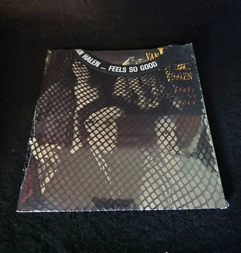Van Halen Feels So Good 7" Single - UK Release - Limited Fishnet / Sealed