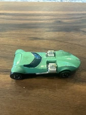 Hot Wheels Redline Twinmill 1968 Green  Int USA Vintage Toy Car
