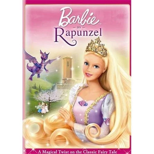 Barbie sales rapunzel dvd