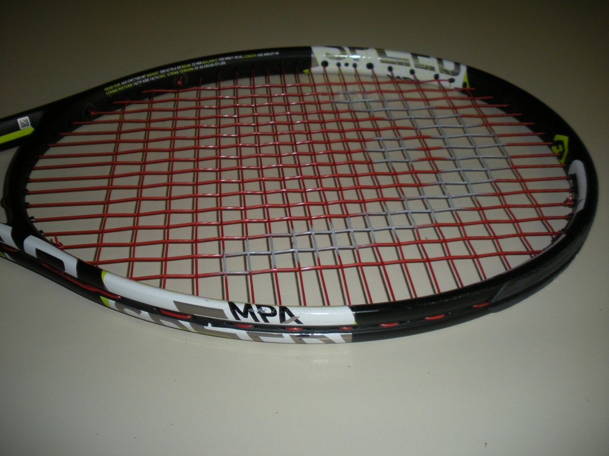 HEAD SPEED MPA GRAPHENE XT 100 16X19 TENNIS RACQUET 4 3/8