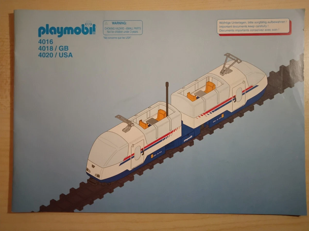 Playmobil 4016 Express 1998 – Train Télécommandé – Présentoir Magasin – Neuf Sous Blister