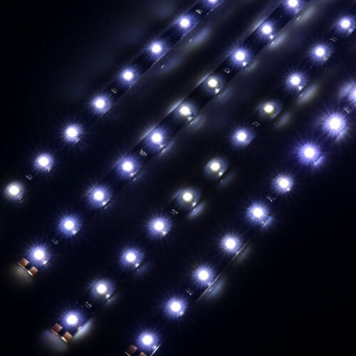 Lot Waterproof 12''/15 DC 12V Motor LED Strip Underbody Light For Car Motorcycle - Picture 10 of 23