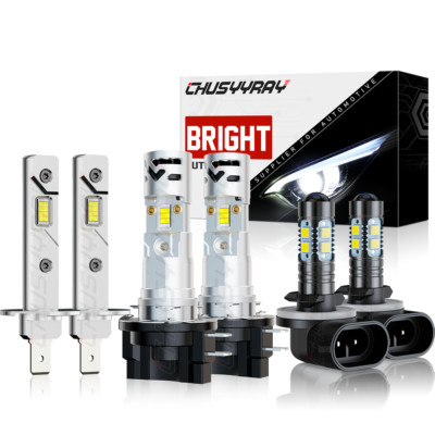 Para For Hyundai Genesis Coupe 2010-2012 LED faro alto-bajo haz niebla bombilla