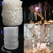 1 Rolls Acrylic for CRYSTAL Bead Garland Diamond Strand Curtain Wedding Party