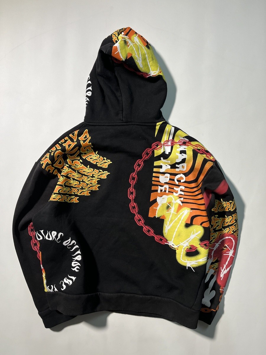 Jaded London Printed Hoodie XS | eBay