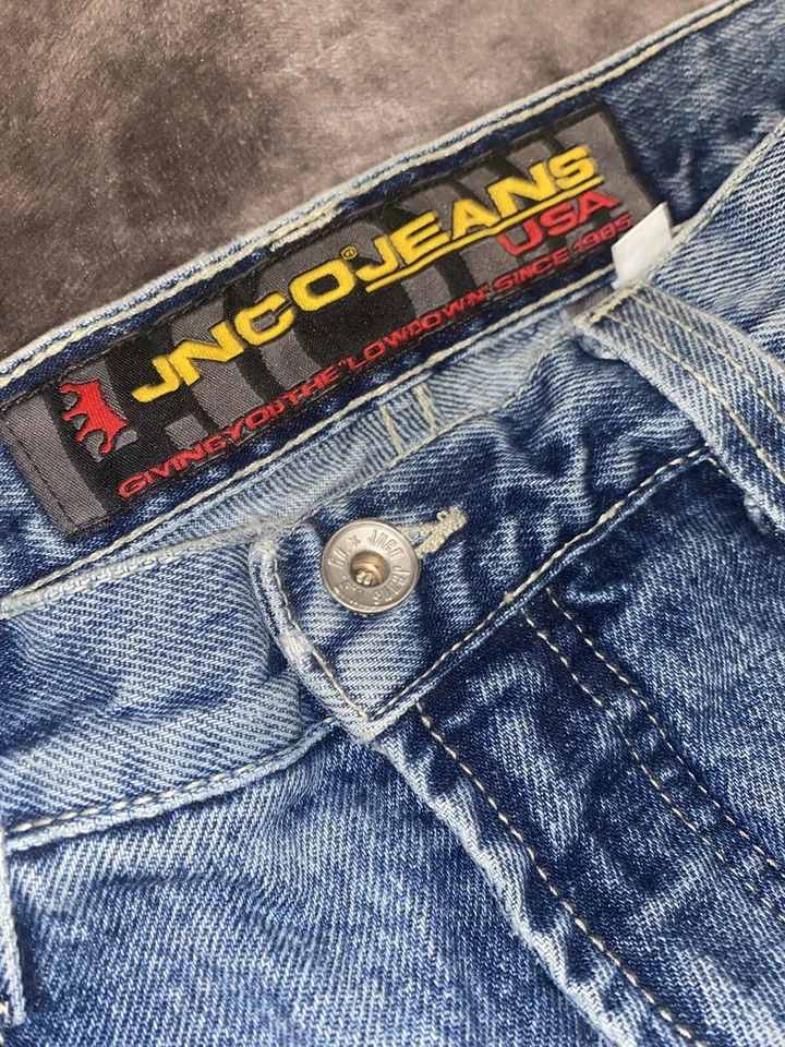 Jeans Vintage One-6-Nine LowDown RARO JNCO Foto 4 de 4