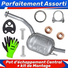Pot d'échappement Mercedes 190