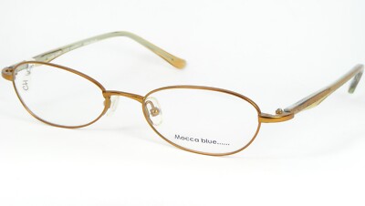 Mocca blue by chai CHM1 col.2 BRONZE-ORANGE EYEGLASSES GLASSES FRAME 50-17-135mm