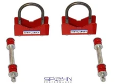 Rear Sway Bar Installation Kit for Aftermarket Rear Ends with 3.25" Axle Tubes