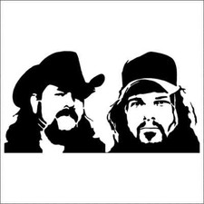  Vinnie Paul and Dimebag Darrell Pantera Vinyl Decal / Sticker 2(TWO) Pack