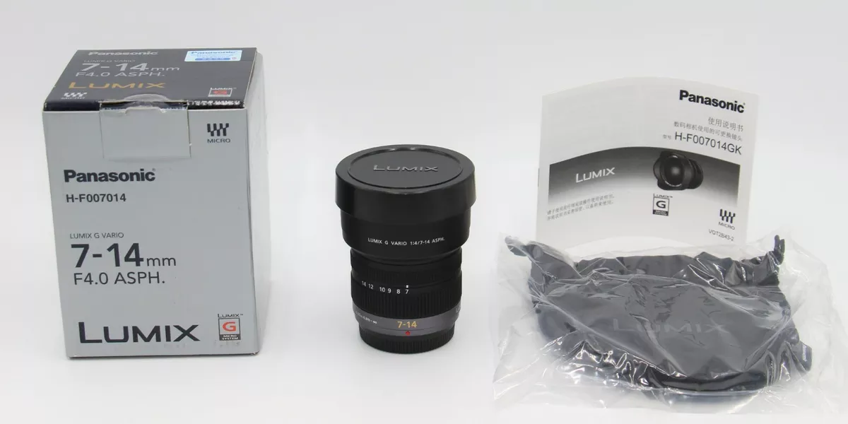 Panasonic Lumix G Vario 7-14mm f/4 ASPH - 2 Year Warranty