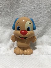 Fisher Price Laugh and Learn Puppy Rattle Figure Toy 3.5" 61-11
