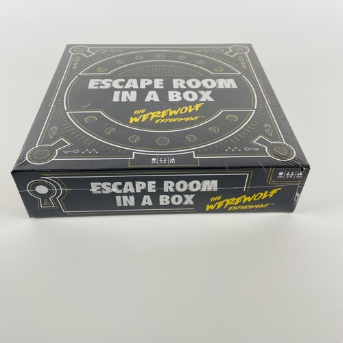 Escape Room In A Box: The Werewolf Experiment 19 Puzzles 3 Locks NIB Sealed - Picture 5 of 6