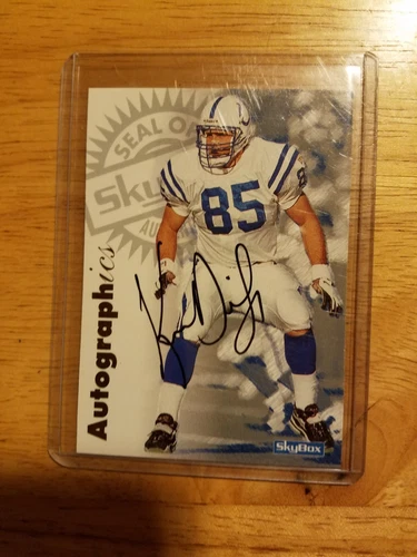 1997 SkyBox Premium Autographics Ken Dilger 