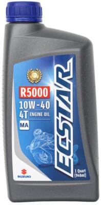 Suzuki ECSTAR R5000 Motorcycle Mineral Engine Oil 10W40 1 Quart