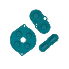  NEW Nintendo Game Boy Color GBC System Button Rubber Pads Set Teal