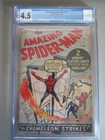 Amazing Spider-Man #1 CGC 4.5 Comic Book Silver Age 1963 Key Grail