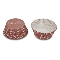 StäDter 50 Papier-BackföRmchen PapierbackföRmchen MuffinföRmchen Schokolade Mini