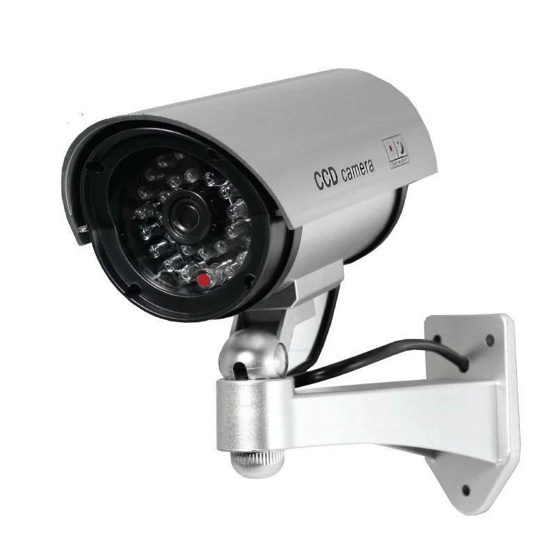 2 - Dummy Security Camera Fake 5 Inch IR Flashing Light Surveillance Indoor - Image 3 of 4