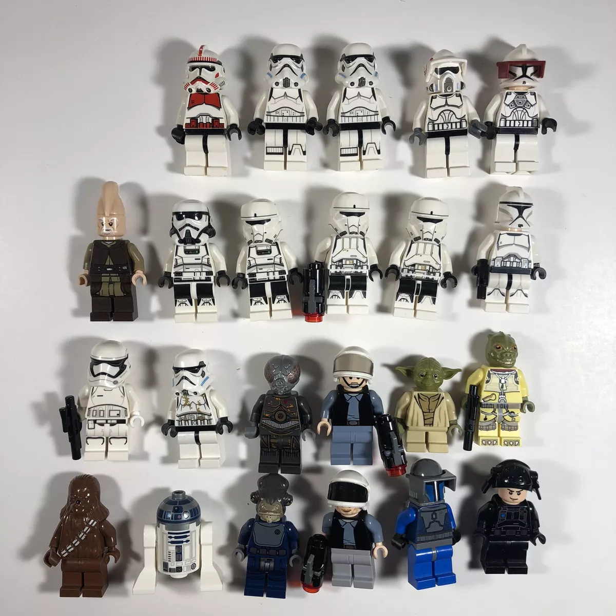 lego Star Wars Minifigure lot- Clone Troopers, Jedi, Bossk, Rebels