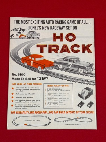 ORIGINAL LIONEL 1961 76pg DEALER ADVANCE CATALOG - DISPLAYS AND MUCH MORE - NICE - Picture 2 of 2