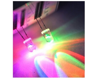 3pz Diodo Led Blu Ad Alta Luminosit&agrave; 5mm Per Arduino Robotica