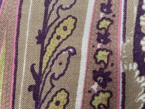 ETRO Raro Paisley Bufanda Estola Lana Seda Marfil Beige Marrón 83"x25" Mujer Italia - Imagen 17 de 18