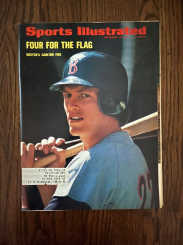 Sports Illustrated Carlton Fisk 1972 AL East Race Canada Cup Sailing