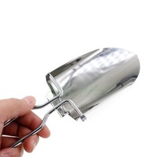 Folding Stainless Steel Mini Shovel Gardening Potting Fishing Survival Trowel