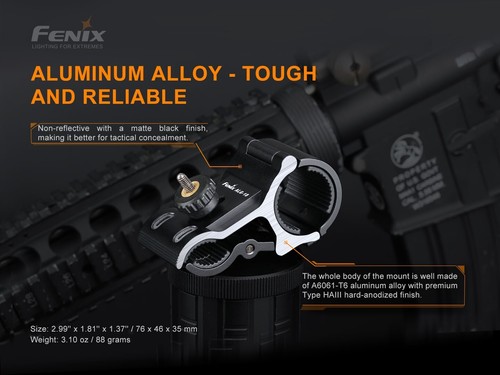Fenix ALG-18 Quick-Release Design Tactical Barrel Mount - Picture 6 of 8