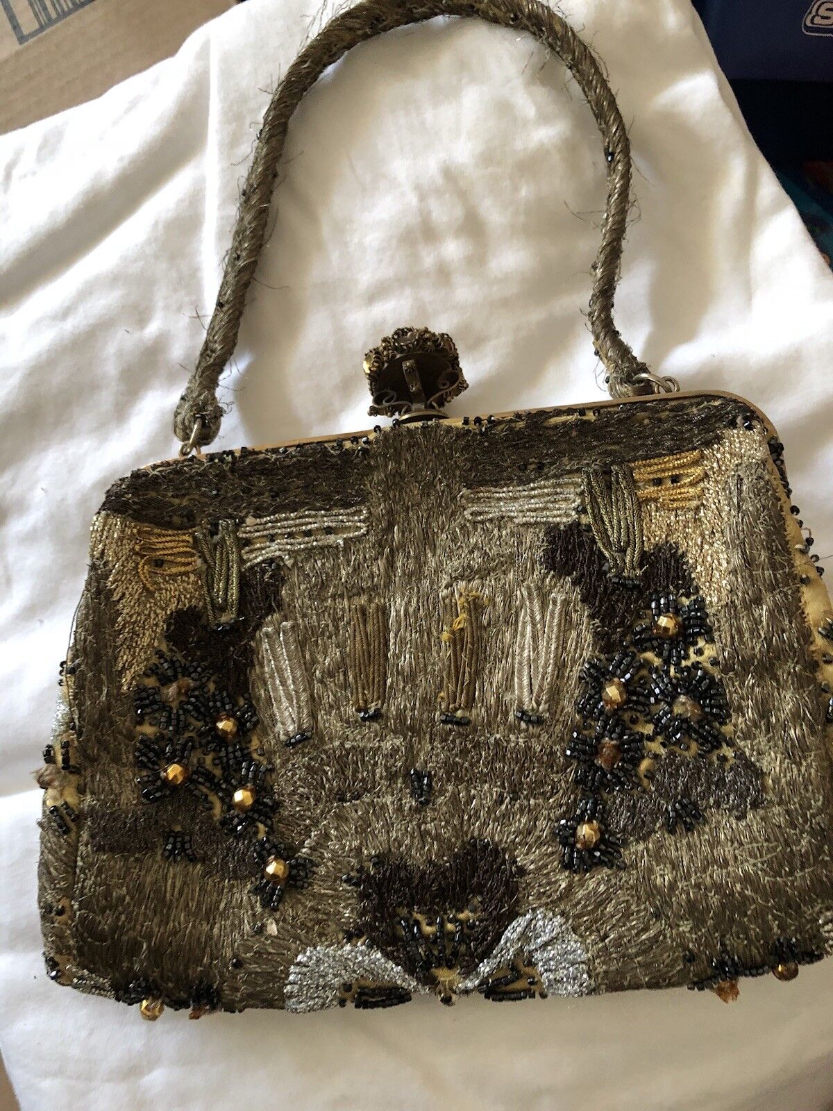 Antique hand made purse. - image 3