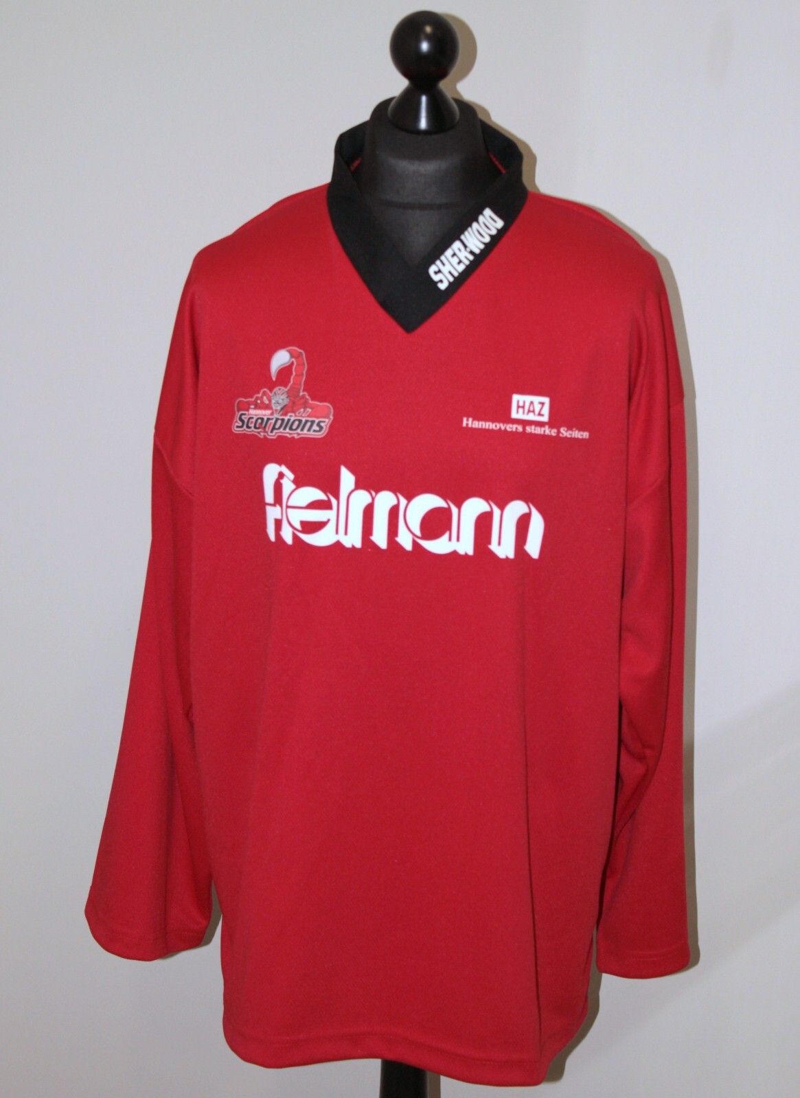 Vintage Hannover Scorpions Germany ice hockey shirt jersey Size S
