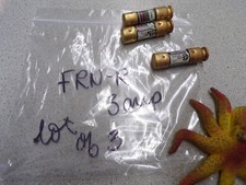 Fusetron FRN-R-3 3-Amp Fuses, Lot of 3 FREE SHIPPING