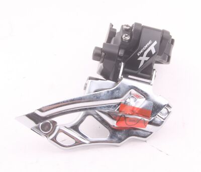 Shimano Deore XT FD-M786 2x10-fach Umwerfer 34,9mm High Clamp Schelle schwarz 