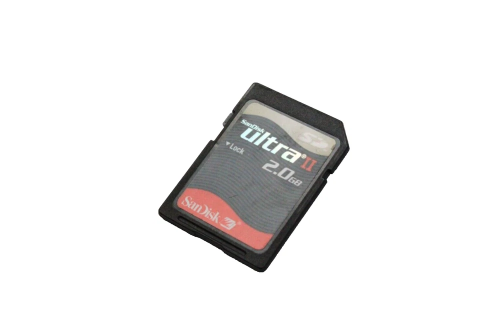 OEM Genuine SanDisk Ultra II 2.0 GB SD Card SD Memory - Image 3 of 4