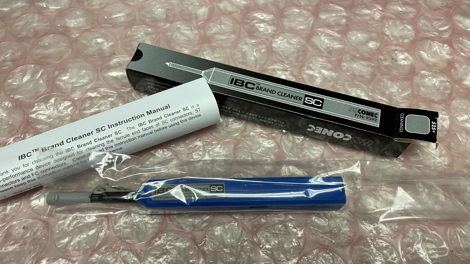 USCONEC 9392 IBC Fiber Optic Cleaner SC