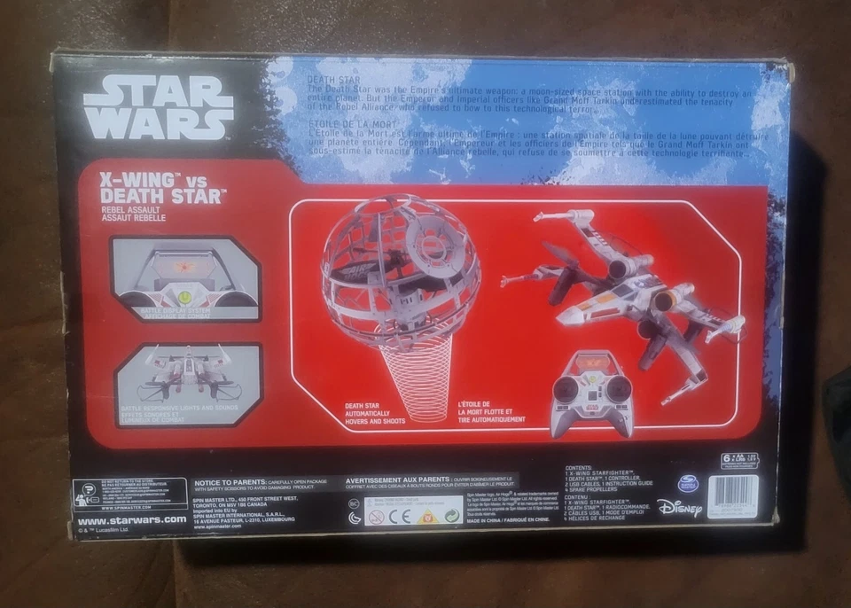 Star Wars Air Hogs X-Wing Vs Death Star - Image 2 of 4