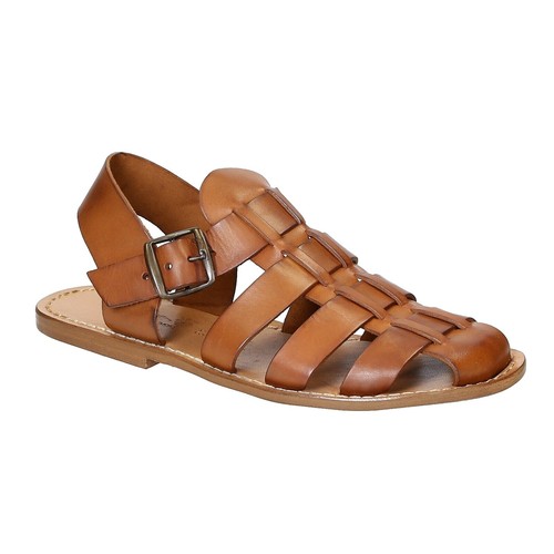 Teva Sandals Mens Size 11 Brown Hudson Loop Strap Leather  display picture 2