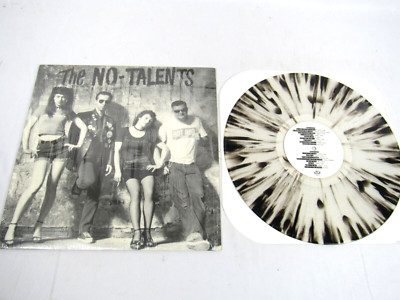 The No-Talents - Self Titled 1996 ( SKIP 62 ) 12'' Clear Swirl Vinyl LP Punk Rock