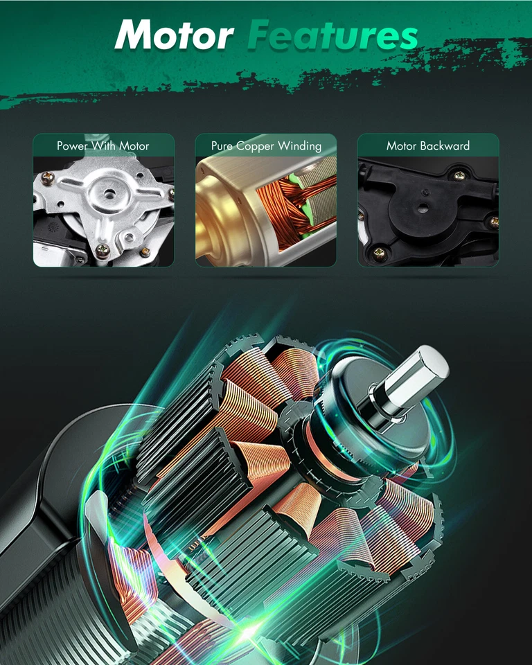 Para Nissan Titan 2004-2015 Trasero Izquierdo y Derecho con Motor Ventana Elevador Regulador Foto 4 de 4