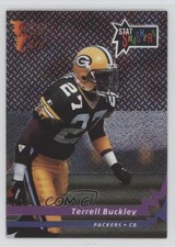 1992 Wild Card Stat Smashers Terrell Buckley #SS-7 Rookie RC 12a4. rookie card picture