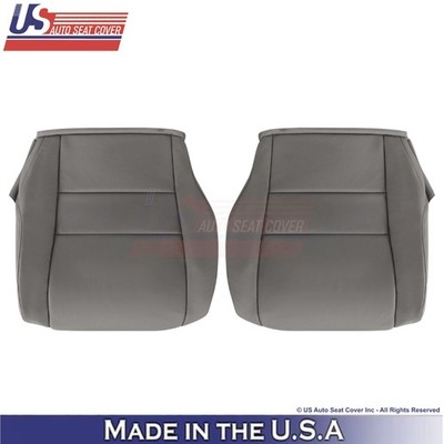 2007-2011 Fits Honda CR-V Leatherette Front Bottom Replacement Covers Gray