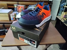 Marugo Mandom Knit #001 JSAA Safety Sneakers, Steel Toe, Sole Ventilation 27EEEE