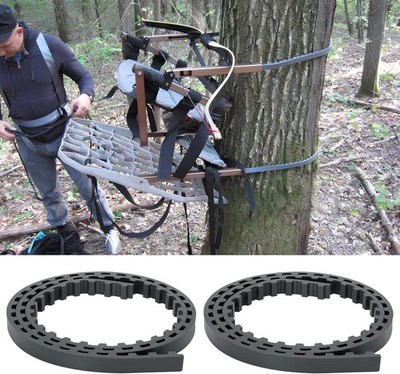 | 2PCS Traction Belts Climber Tree Stand Straps Compatible with Lone Wolf Ass...