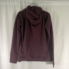 Lululemon Scuba Neck Hoodie Women's 8 Burgundy Pockets Pullover