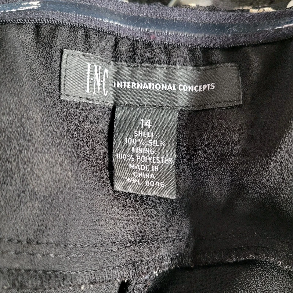 Vestido midi babydoll 100 % seda para mujer talla 14 encaje boho cabaña hada capricho Foto 3 de 4