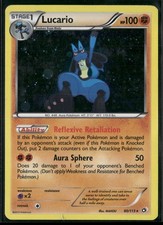 Lucario 80/113 Holo Holo Rare Legendary Treasures Pokemon Holo Heavily Played on eBay